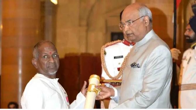 Ilayaraja got Padma Bhushan in 2010